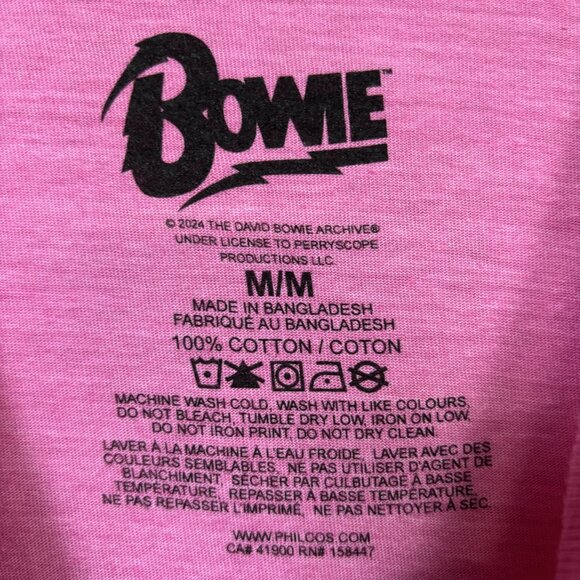David Bowie Space Oddity Wild Eye Boy from Freedom T-Shirt M - Picture 4 of 4